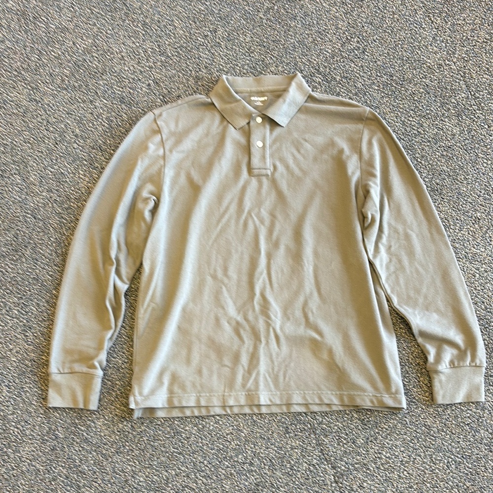 Old Navy Long-Sleeve Polo Shirt